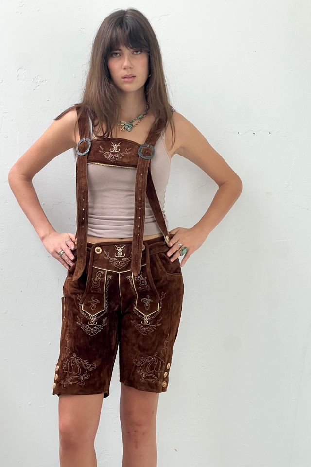 Vintage Suede Yodeler Shorts Selected by Anna Corinna #2