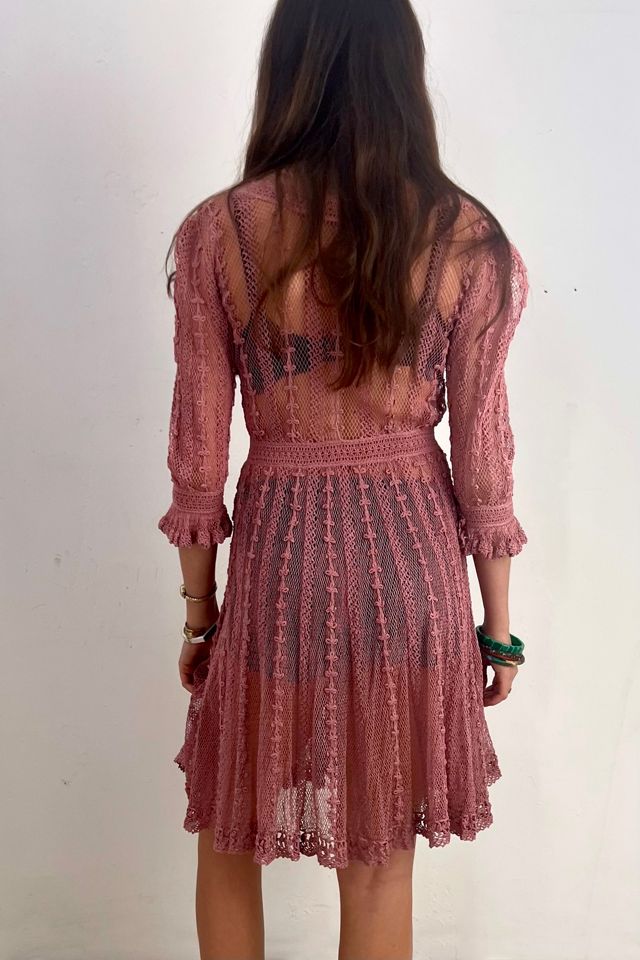 Vintage Hand Crocheted Dress Selected by Anna Corinna #3