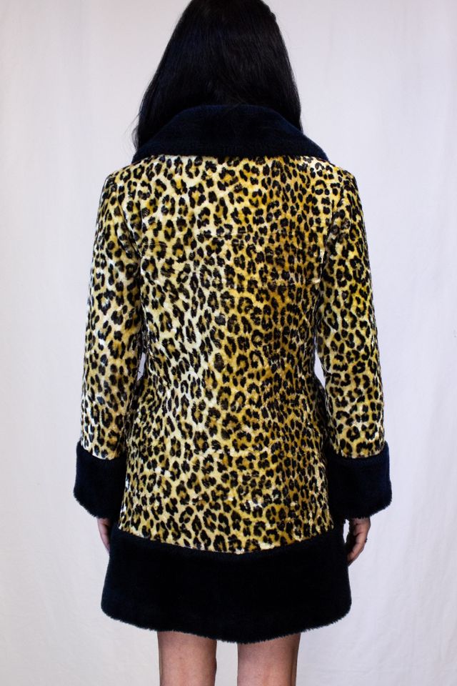 Vintage 70s Sears Leopard Print Coat Selected by Black Shag Vintage #2
