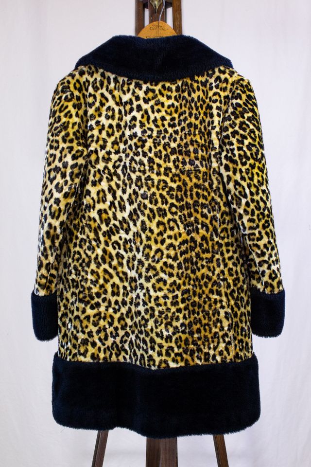 Vintage 70s Sears Leopard Print Coat Selected by Black Shag Vintage #3