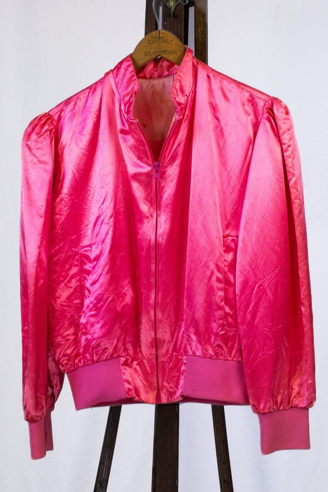Vintage 80s Dalton's Satin Bomber Jacket Selected by Black Shag Vintage #3
