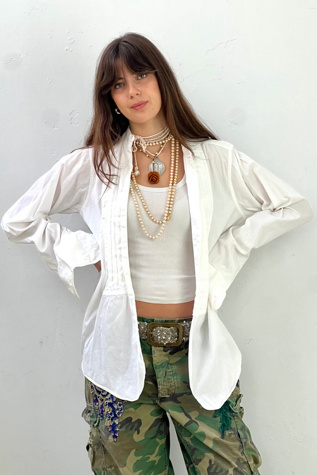 Vintage Tux Top Selected by Anna Corinna