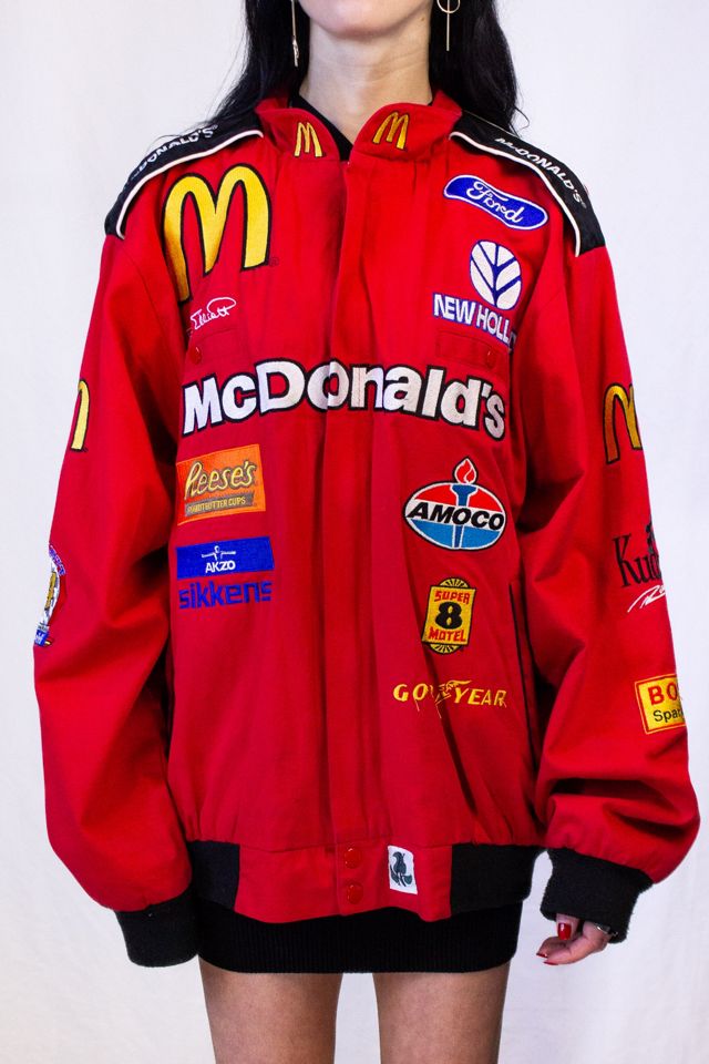 Vintage 1997 Bill Elliot McDonald's Nascar Racing Jacket Selected by Black Shag Vintage #1