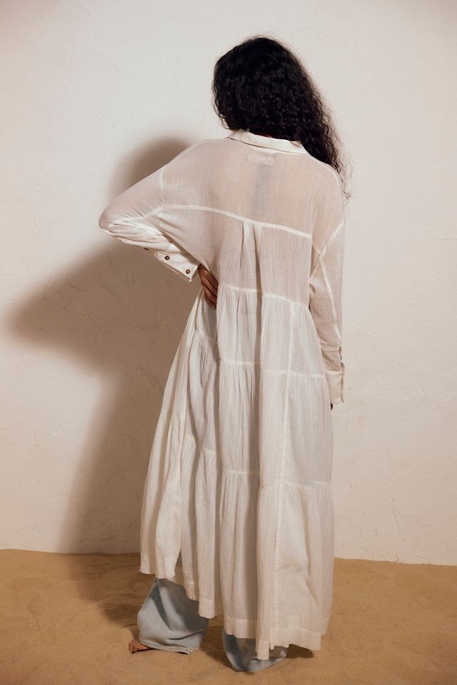Salt Breeze Cotton Midi Dress | Free People