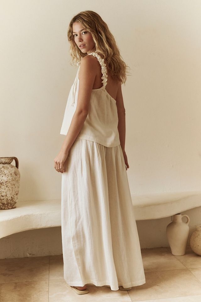 Sandshell Linen Sahara Pant Set #6