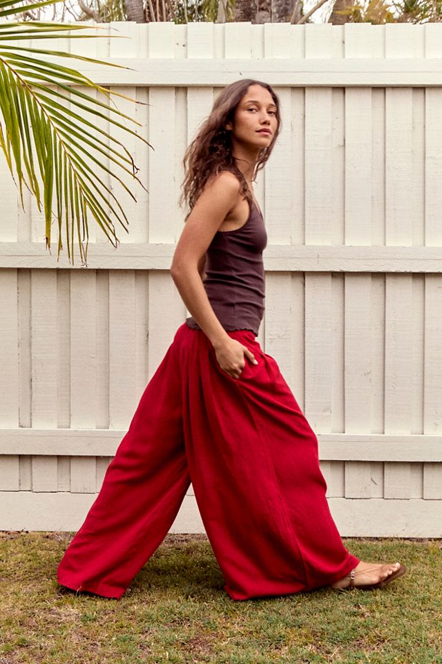 Sahara Sandshell Linen Trouser Co-ord #4