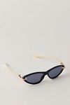 Free People Tortoiseshell Milee cat eye sunglasses Free People Eden Cat Eye in Brown | Lyst main image 3