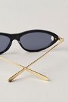 Free People Tortoiseshell Milee cat eye sunglasses Free People Eden Cat Eye in Brown | Lyst main image 4