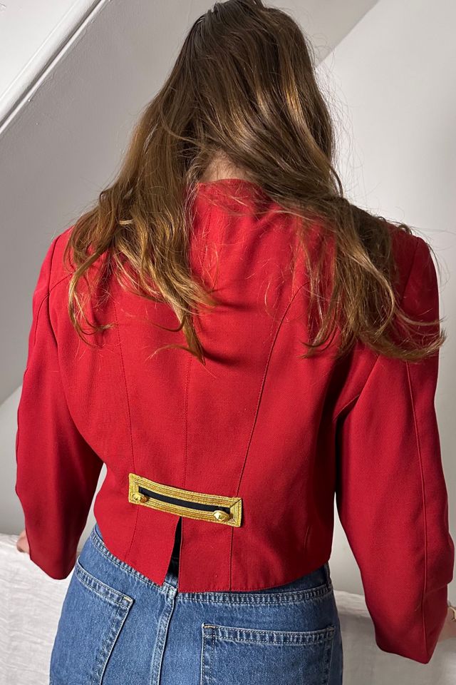 Vintage 80’s Mondi Military Wool Blend Bolero Selected by KA.TL.AK #2