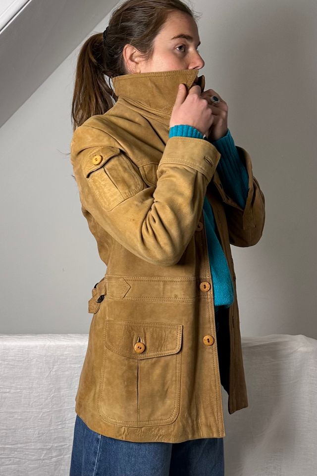 Vintage 1970’s Suede Safari Jacket Selected by KA.TL.AK #1