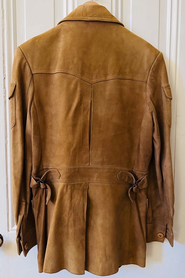 Vintage 1970’s Suede Safari Jacket Selected by KA.TL.AK #2