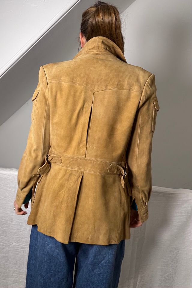 Vintage 1970’s Suede Safari Jacket Selected by KA.TL.AK #3