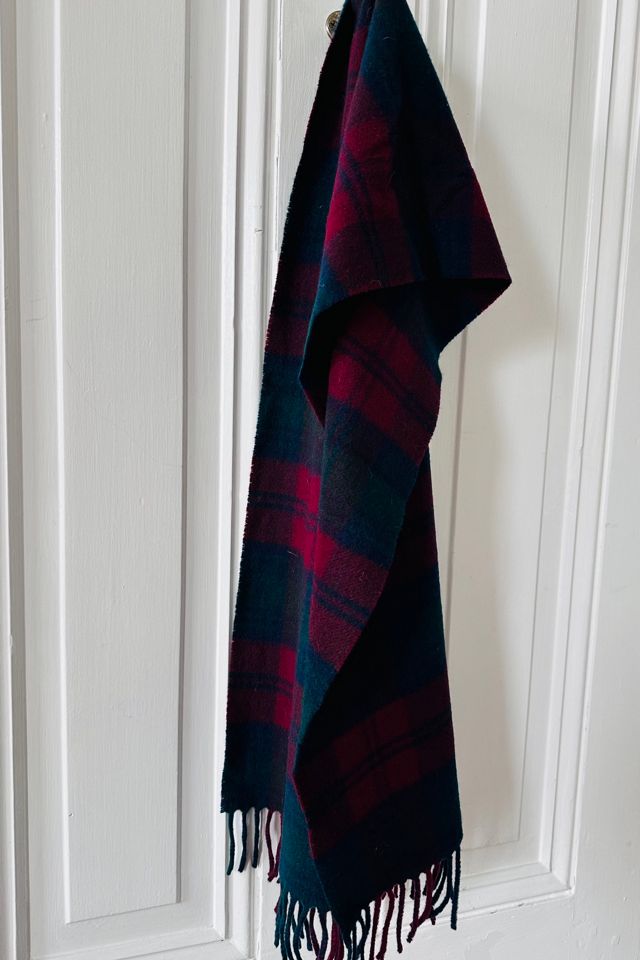Scottish Cashmere Plaid Scarf with Tassels Selected by KA.TL.AK #2