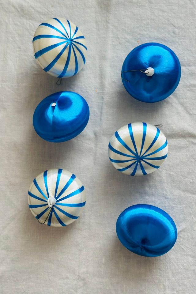 Vintage Sateen Ornaments in Original Boxes Selected by KA.TL.AK #3