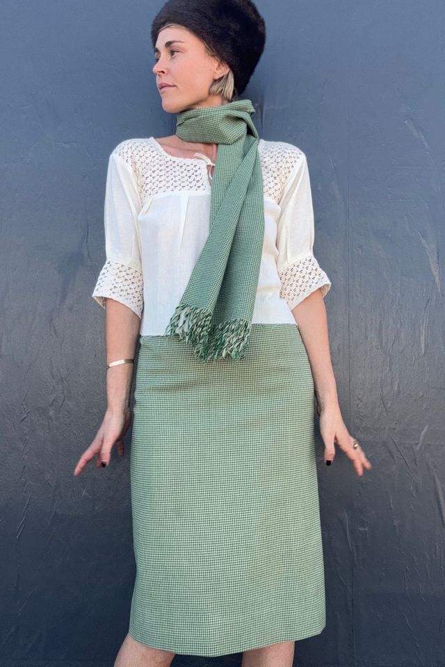 Vintage Skirt and Scarf Set Selected by Kikos Kloset #2