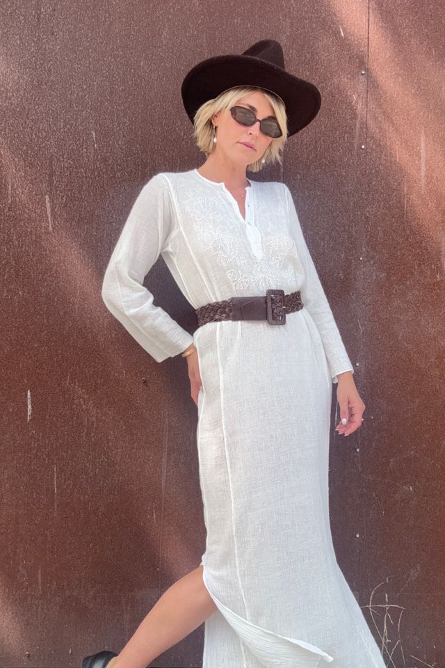 Vintage 1970s Indian Gauze Dress Selected by Kikos Kloset #1