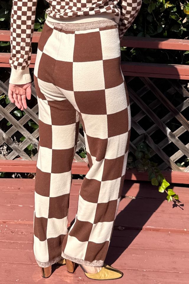 Checkerboard Sweater and Pant Set Selected by Personal Choice #3