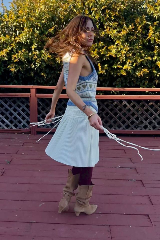 Helmut Lang Pleated Mini Skirt Selected by Personal Choice #1