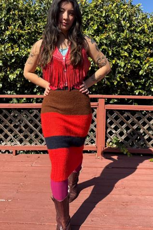 Rag & Bone Striped Mohair Long Skirt Selected by Personal Choice