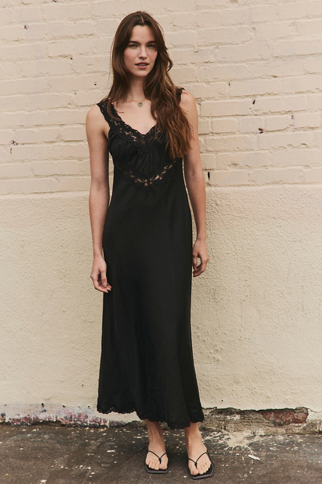 Spell Vina Lace Slip Maxi Dress
