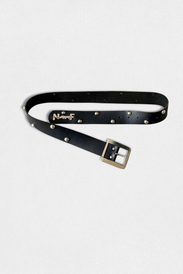 Vintage Y2K Studded Italian Leather Belt Selected by MARMALADE #1