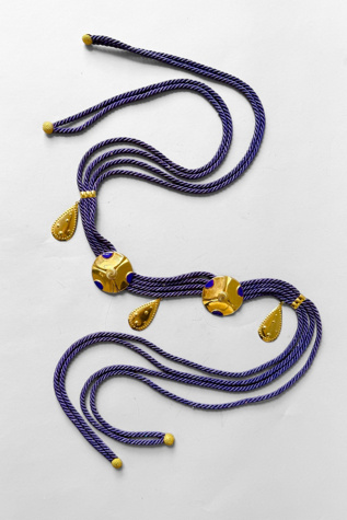 Vintage Boho 80s Tie-Around Cord Belt Selected by MARMALADE