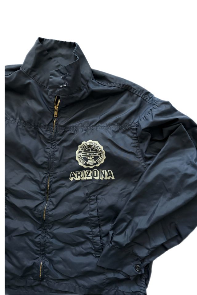 1960's University of Arizona Windbreaker Jacket Selected By Villains Vintage