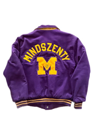 1960's Corduroy Letterman's Jacket Selected By Villains Vintage