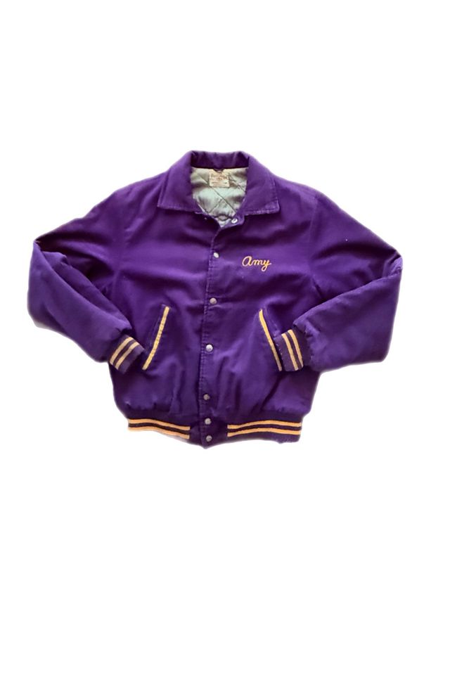 1960's Corduroy Letterman's Jacket Selected By Villains Vintage #1