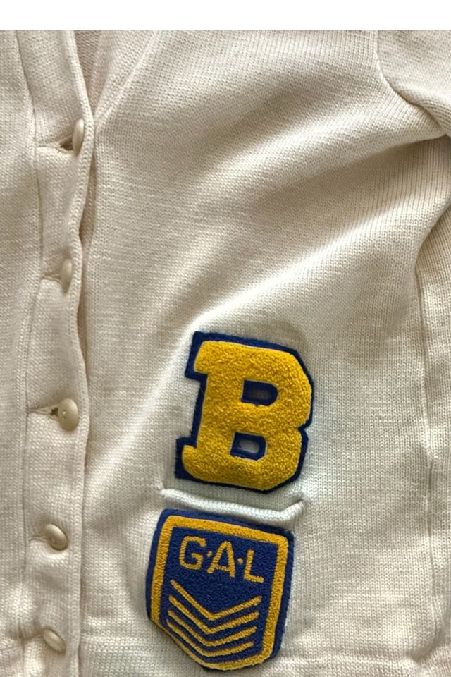 1960's Letterman's Sweater Selected By Villains Vintage #3