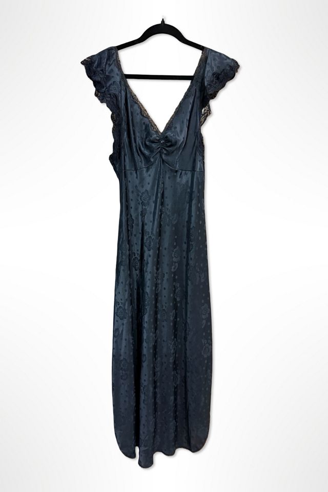 1980s Christian Dior Lingerie Robe Slip Set Selected By Ritual Vintage #1