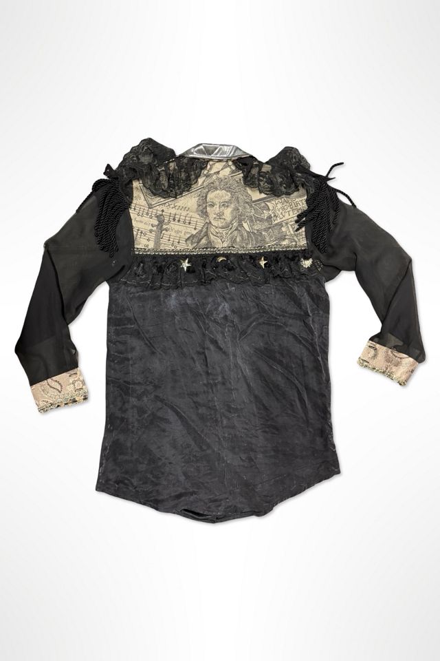 1980s Beethoven Western Blouse Selected By Ritual Vintage #1