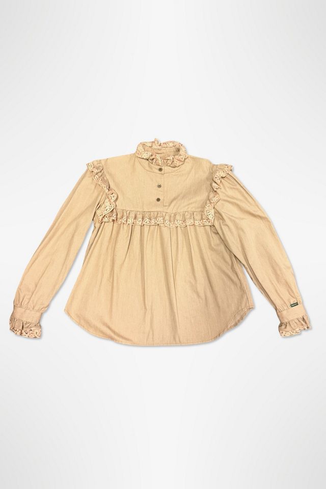 1980s Cottage Style Peasant Blouse Selected By Ritual Vintage #1