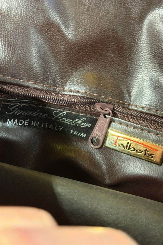 1980s Kilim Wool Leather Shoulder Bag Selected By Ritual Vintage #2