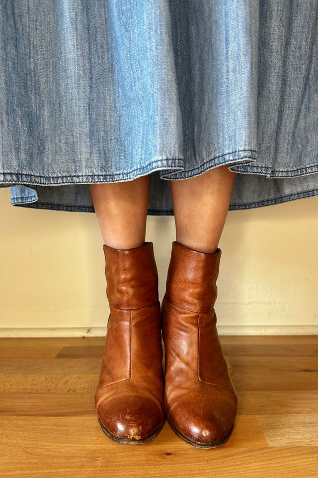 Rag n Bone Tan Leather Ankle Boots Selected by Picky Jane