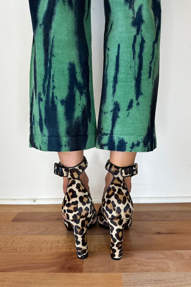 Laurence Decade Paris Cheetah Faux Fur Sandals Selected by Picky Jane #3