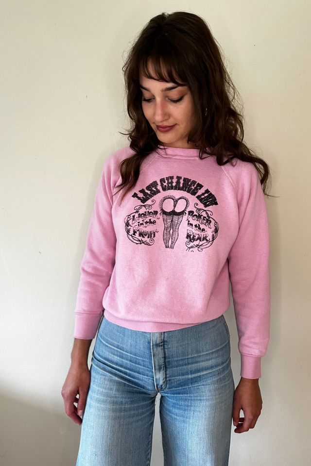 Vintage Tulltex Bubble Gum Pink Casino Sweatshirt Selected by Picky Jane #1