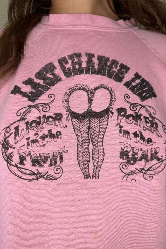 Vintage Tulltex Bubble Gum Pink Casino Sweatshirt Selected by Picky Jane #2