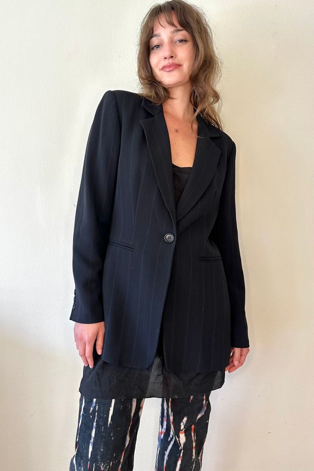 Gerard Darel Vertical Stripe Blazer Selected by Picky Jane #1