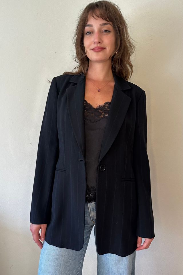 Gerard Darel Vertical Stripe Blazer Selected by Picky Jane #2