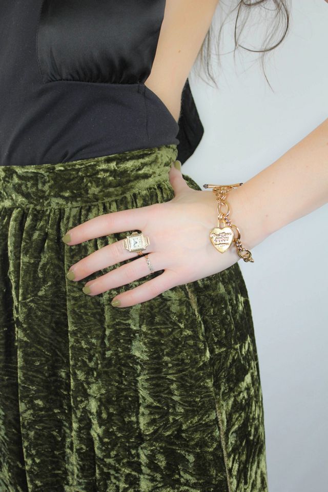 Upcycled Vintage Gold Watch Ring Selected By Moons + Junes Vintage #1