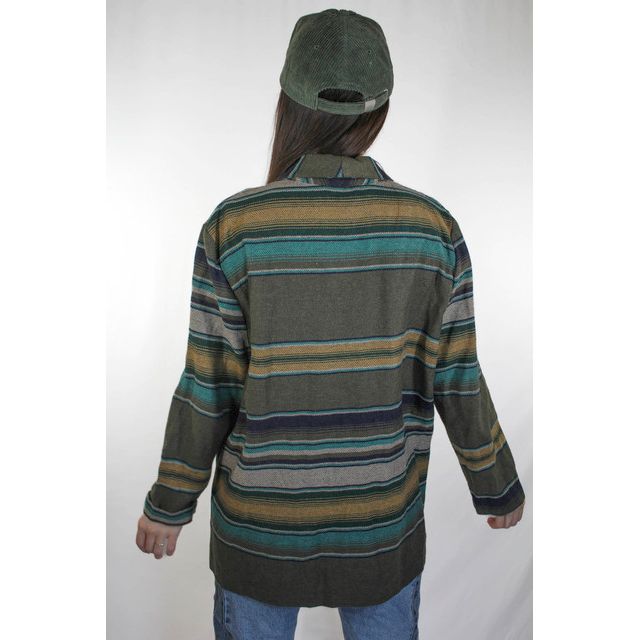 Vintage Western Striped Wool Serape Oversized Blazer Selected By Moons + Junes Vintage #2
