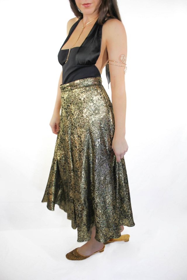 Y2K Vintage Gold Arm Cuff Bracelet Selected By Moons + Junes Vintage #1