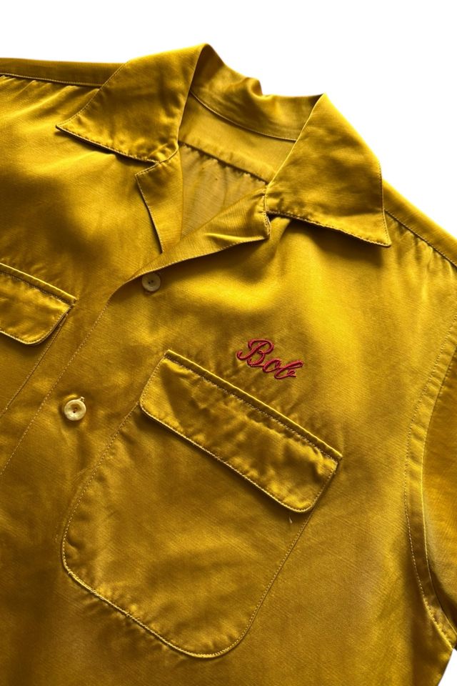 Vintage 1950s Alley Cats Military Base Bowling Shirt Selected By Vintage Warrior #3