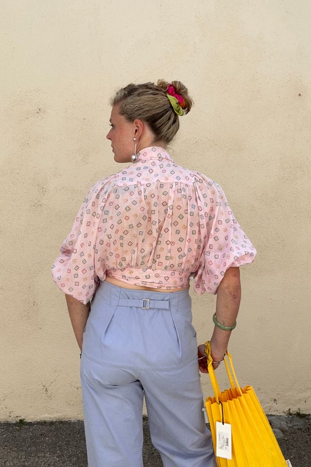 Vintage Gaingo for Kenzo Pink Blouse Selected by The Curatorial Dept. #3