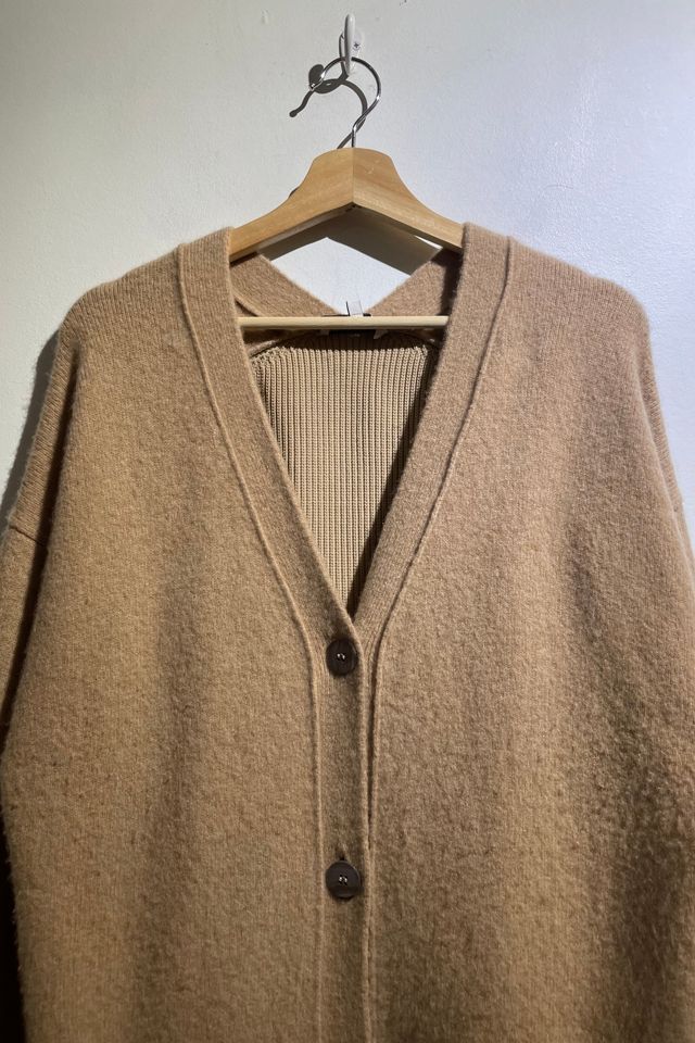 Opening Ceremony Beige Cashmere Knit Cardigan Selected by The Curatorial Dept. #1