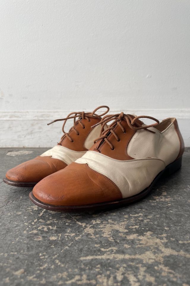 Vintage Lorenzo Banfi Two-Tone Oxfords Selected by The Curatorial Dept. #1