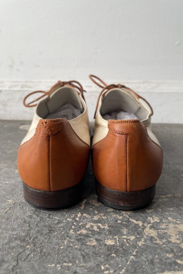 Vintage Lorenzo Banfi Two-Tone Oxfords Selected by The Curatorial Dept. #2