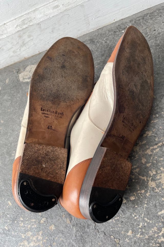 Vintage Lorenzo Banfi Two-Tone Oxfords Selected by The Curatorial Dept. #3