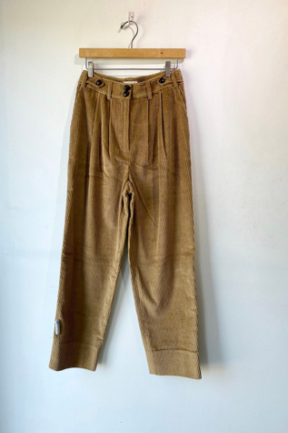 Doen Atherton Corduroy Chestnut Brown Pants Selected by The Curatorial Dept.